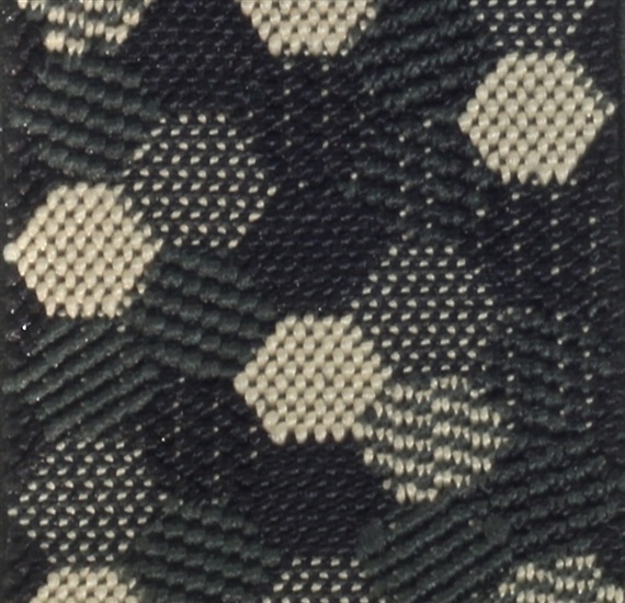 Tirante hexágonos negros y beige - Pisa 35