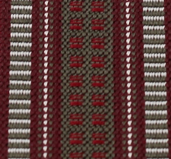 Tirante jacquard burdeos XXL  Detalle