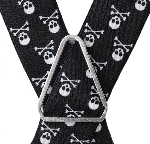 Tirante negro calaveras  Cruce