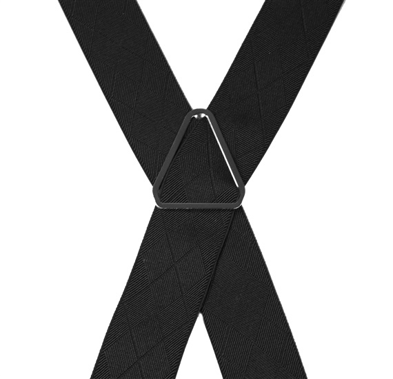 Tirante negro rombos  Cruce