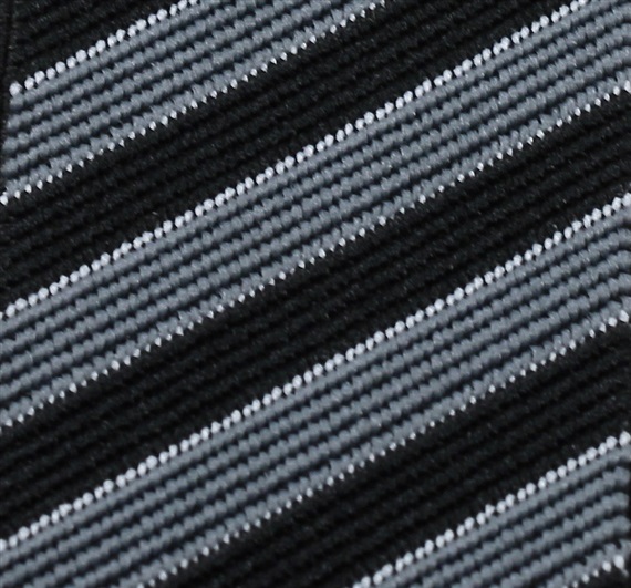 Tirante rayas azul marino y gris XXL  Detalle