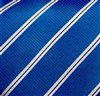 Corbata Azul Royal Rayas
