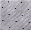Corbata Estrecha Gris Lunares