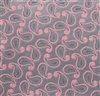 Corbata Estrecha Gris Paisley