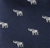 Corbata Niño Azul con Elefantes