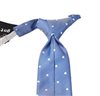 Corbata Niño Azul Lunares