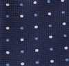 Corbata Niño Azul Lunares Celestes y Blancos