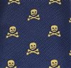 Corbata Niño Calaveras Tejido