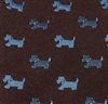 Corbata Niño Marrón Schnauzer