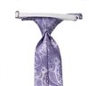 Corbata Niño Paisley Morada