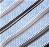 Corbata Niño Rayas Azul y Gris