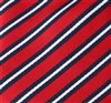 Corbata Niño Rayas Azul y Roja