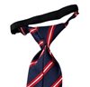 Corbata Niño Rayas Azules y Rojas
