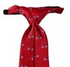 Corbata Niño Roja con Bicicletas