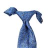 Corbata Niño Seda Azul Francia Paisley