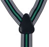 CRUCE TIRANTE ELASTICO AZUL MARINO CON RAYA VERDE Y BLANCA