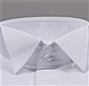 CUELLO CAMISA ETIQUETA WHITE PARA PAJARITA