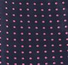 Pañuelo Bolsillo Azul Lunares Rosa