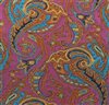Pañuelo Bolsillo Paisley Rosa