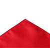 Pañuelo bolsillo raso rojo