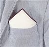 Pañuelo de Bolsillo Blanco y Morado