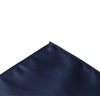 Pañuelo de bolsillo raso azul marino