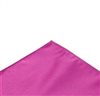 Pañuelo de bolsillo raso magenta