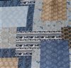 Pañuelo Seda Patchwork