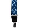 Tirante azul con calaveras  Pinza trasera