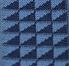 Tirante azul con triángulos  Tejido