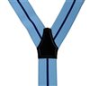 Tirante azul raya azul marino  Cruce