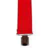 Tirante elástico rojo  Pinza trasera
