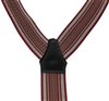 Tirante jacquard burdeos XXL  Cruce
