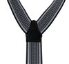 Tirante jacquard gris  Cruce