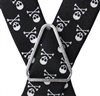 Tirante negro calaveras  Cruce