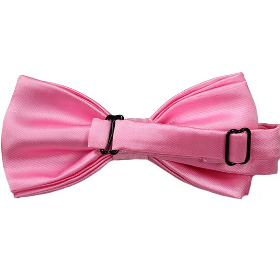 Pajarita Raso Rosa Revés