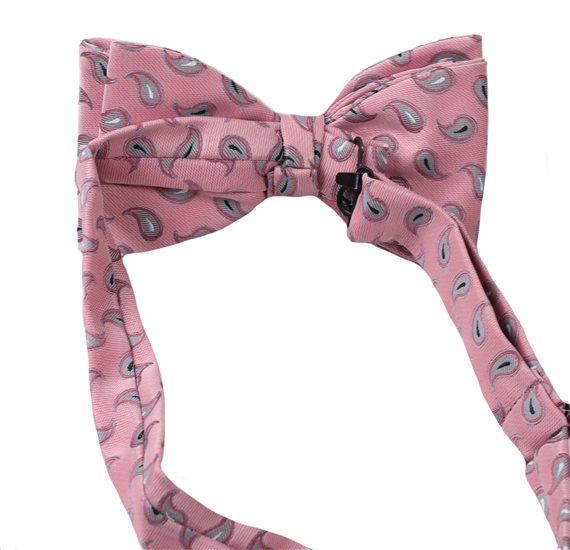 Pajarita Rosa para Boda