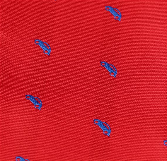 Pañuelo Bolsillo Rojo Coches