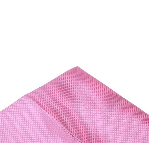 Pañuelo de bolsillo raso rosa