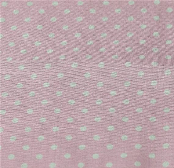 Pañuelo Rosa Lunares Estilo Andaluz