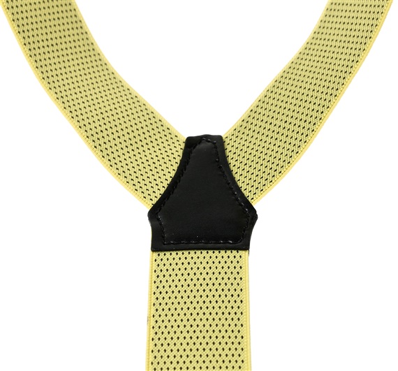 Tirante amarillo con motas negras  Cruce