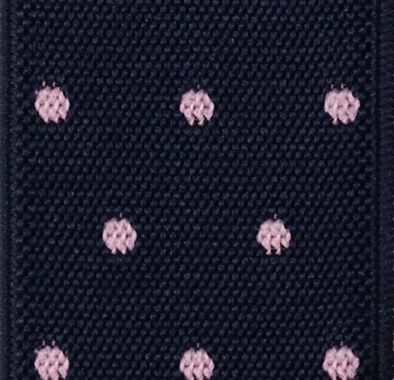 Tirante Azul Marino Lunares Rosas