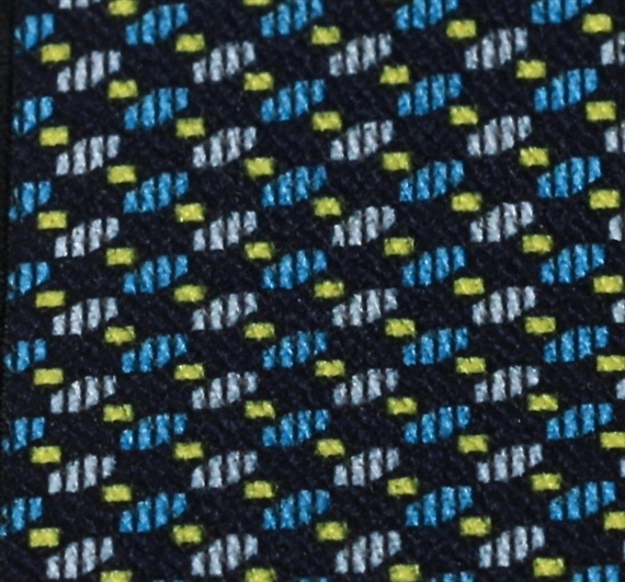 Tirante dibujo azul  Tejido