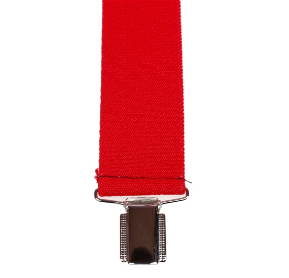 Tirante elástico rojo  Pinza trasera