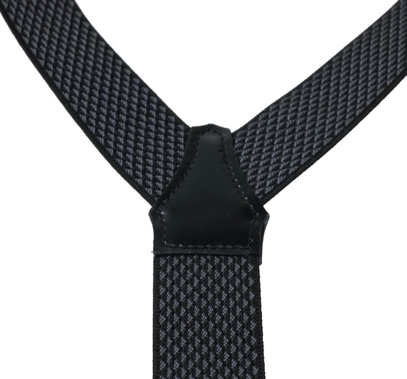 Tirante negro rombos  Cruce