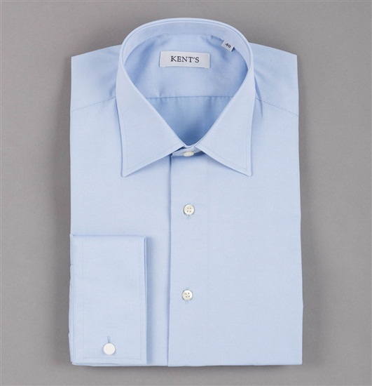 Hemd Kent Cádiz Business Hellblau