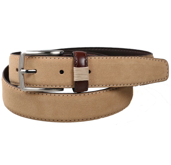 Gürtel Kadett Wildleder Beige
