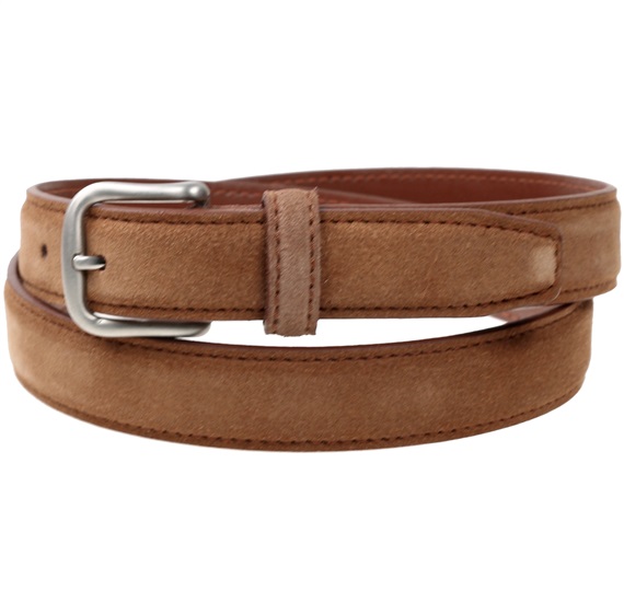 Gürtel Kadett Wildleder Camel