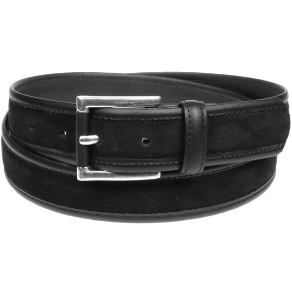 Cinturón de Ante Negro