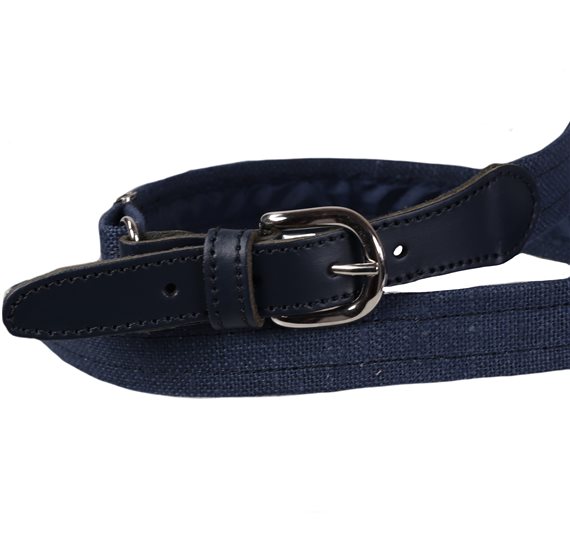 Jungen Leinen Gürtel Blau